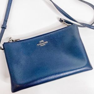 Coach Navy Blue Crossbody Bag